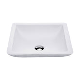 Classique 420 Matte White Cast Stone Above Counter Basin